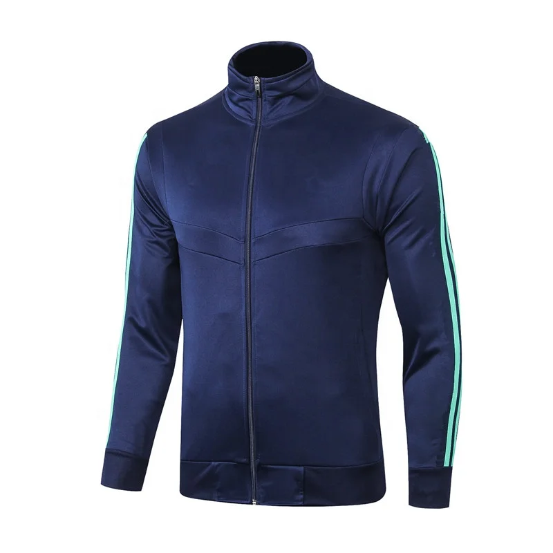 Sportswear Stocked Navy Blue Jacket Adult Custom Soccer Jacket Bulk, Any colors can be made
Sportswear Stocked Navy Blue Jacket Adult Custom Soccer Jacket Bulk, Any colors can be made