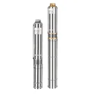 600W High Power 48V AC DC Solar Powered Deep Well Submersible Water Pump