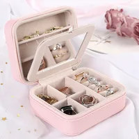 Custom Women's Mini stud earrings ring Jewelry Box with logo Pu Leather White Travel Portable Jewelry Box Design Oem
Custom Women's Mini stud earrings ring Jewelry Box with logo Pu Leather White Travel Portable Jewelry Box Design Oem