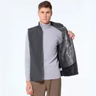 Hight Quality Low Price Cameron Windproof Zipper Warm cotton heated vest with pockets