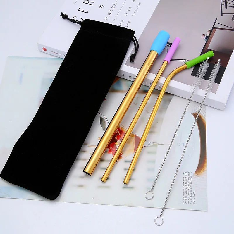 Food Grade Straight Bent Metal Gold Reusable Stainless Steel Drinking Straw, Silver/gold/rose gold/rainbow/black/blue/purple
Food Grade Straight Bent Metal Gold Reusable Stainless Steel Drinking Straw, Silver/gold/rose gold/rainbow/black/blue/purple