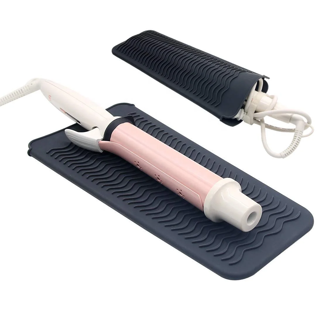 anti slip Heat Resistant Silicone Mat Pouch for hair tools Curling Irons Hair Straightener Flat Irons, Blue,green,purple,red,pink,black,or customized
anti slip Heat Resistant Silicone Mat Pouch for hair tools Curling Irons Hair Straightener Flat Irons, Blue,green,purple,red,pink,black,or customized