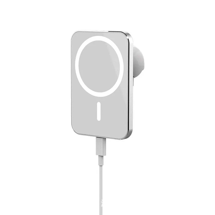 15w Fast Charging Magnetic Suction Car Air Vent Mount Wireless Charger For iPhone 12 Pro Max, Silver
15w Fast Charging Magnetic Suction Car Air Vent Mount Wireless Charger For iPhone 12 Pro Max, Silver