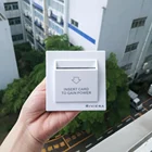 RFID Card Energy Saving Switch Room Energy Saving Key Card Power For Hotel Wall Switch