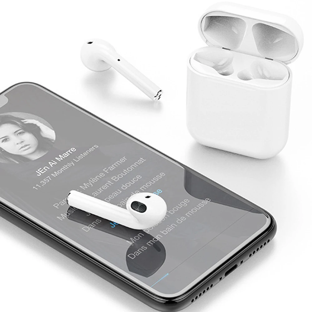 Buddymate Free Customized Logo i7s i12 TWS Earphone Wireless Earbuds Noise Hand v5.0
Buddymate Free Customized Logo i7s i12 TWS Earphone Wireless Earbuds Noise Hand v5.0