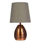 Logo Customization Lamp Table Lamp For Bedroom Wholesale Fabric Shade Bed Side Table Lamp For Bedroom