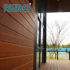Exterior Waterproof bamboo siding panel wall cladding OEM