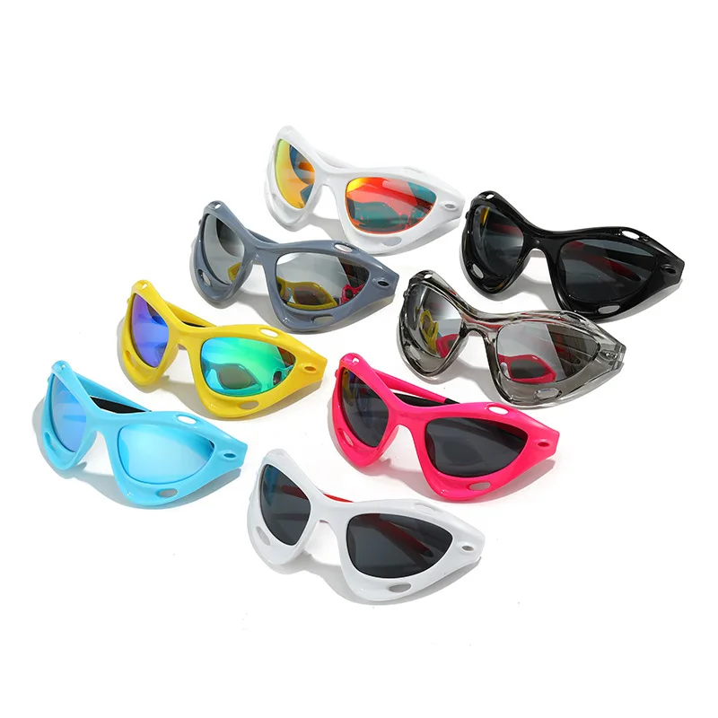 0367 Cycling futuristic Sunglasses Outdoor Silver Eyeglasses for Men Women Sport Glasses UV400 Bike Bicycle Eyewear Without Box
0367 Cycling futuristic Sunglasses Outdoor Silver Eyeglasses for Men Women Sport Glasses UV400 Bike Bicycle Eyewear Without Box