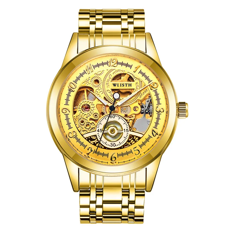 WJ-1037 Hollow Fashion Automatic Watch Customized Logo Mechanical Automatic Mechanical Men'S Watch, Mix
WJ-1037 Hollow Fashion Automatic Watch Customized Logo Mechanical Automatic Mechanical Men'S Watch, Mix