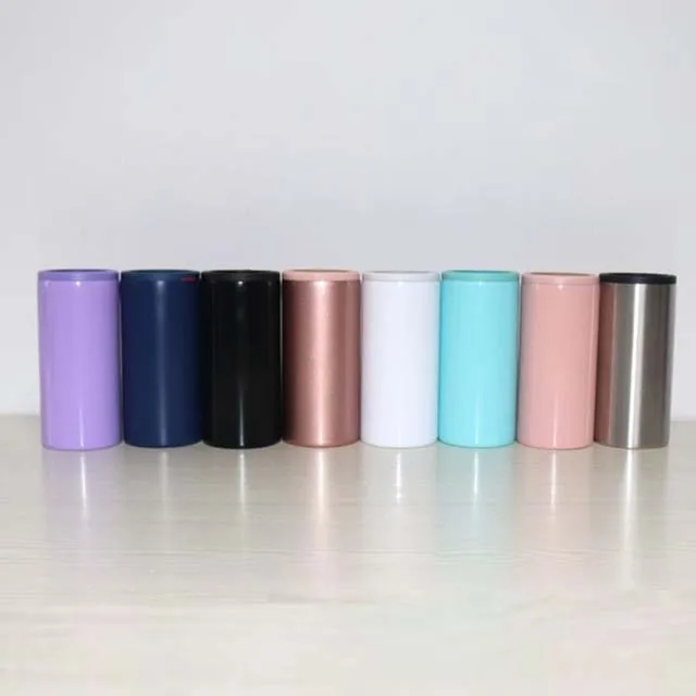 12OZ Double Wall Stainless Steel Beer Cooler Holder Sublimation Slim Can Cooler, As showed
12OZ Double Wall Stainless Steel Beer Cooler Holder Sublimation Slim Can Cooler, As showed