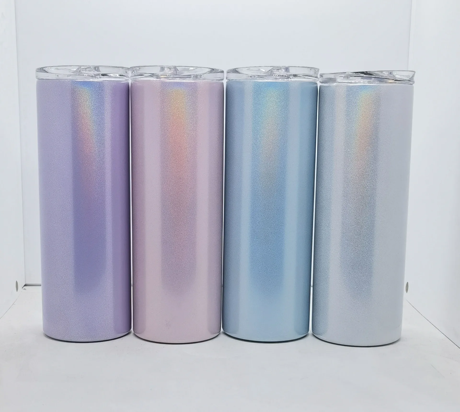 20oz Straight Stainless Water Bottles Glitter Skinny Sublimation Blanks Rainbow Skinny Sublimation Tumbler, 6 colors
20oz Straight Stainless Water Bottles Glitter Skinny Sublimation Blanks Rainbow Skinny Sublimation Tumbler, 6 colors