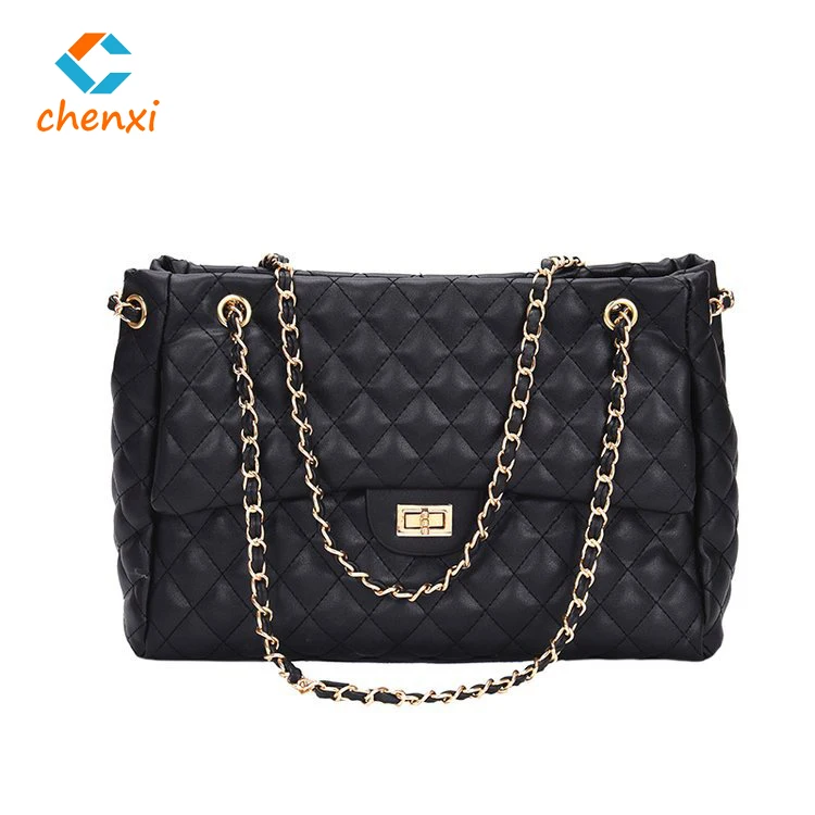 New Chain Big Hand Bag PU Leather Shoulder Messenger bag Large Capacity Handbag Tote Women's Bag, White,burgundy,khaki,black
New Chain Big Hand Bag PU Leather Shoulder Messenger bag Large Capacity Handbag Tote Women's Bag, White,burgundy,khaki,black