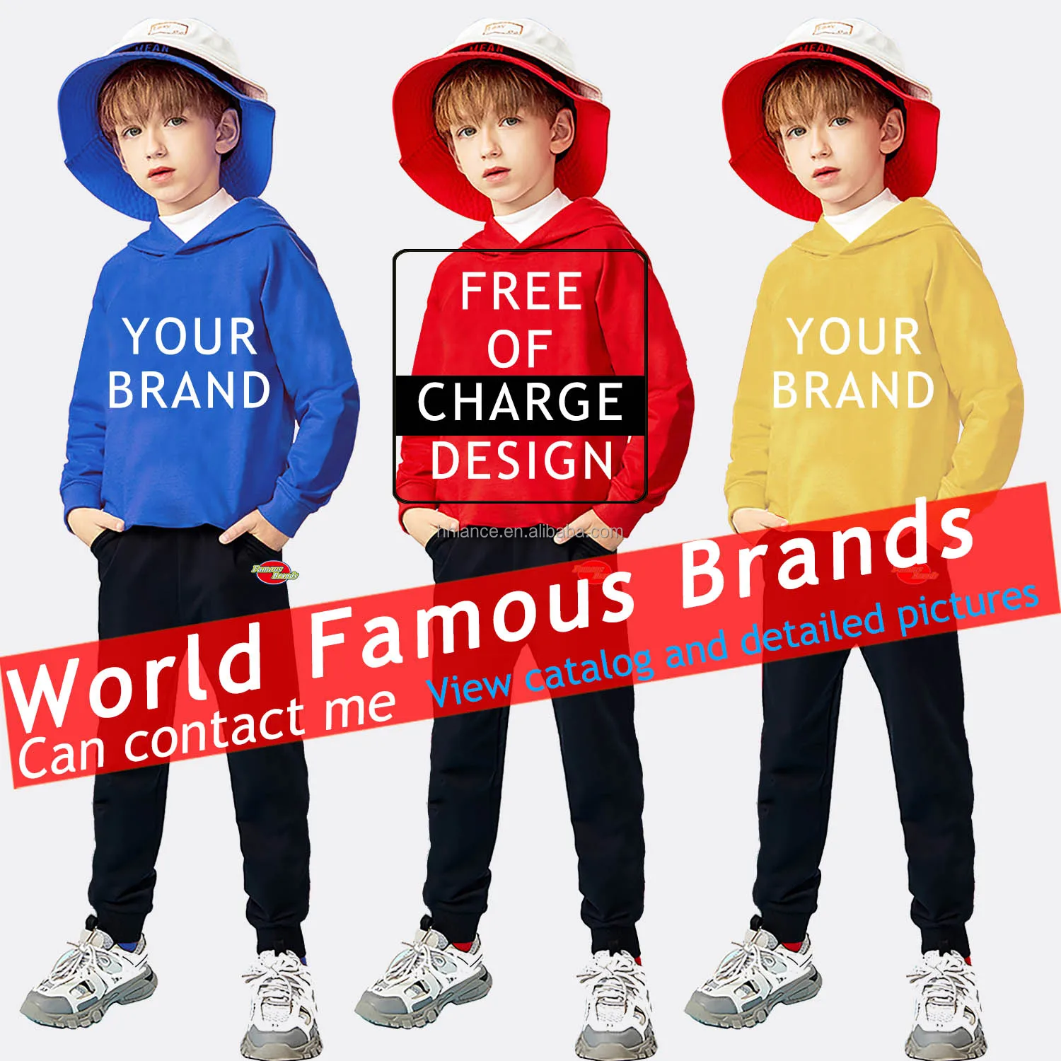 100% cotton Kids Hoodie brand Custom Wholesale Kids Clothing Set boy girl Casual Hoodie Jogger Pants 2pcs baby boy Clothing Set
100% cotton Kids Hoodie brand Custom Wholesale Kids Clothing Set boy girl Casual Hoodie Jogger Pants 2pcs baby boy Clothing Set