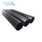 silver white powder coated aluminium round tube 20 x 20