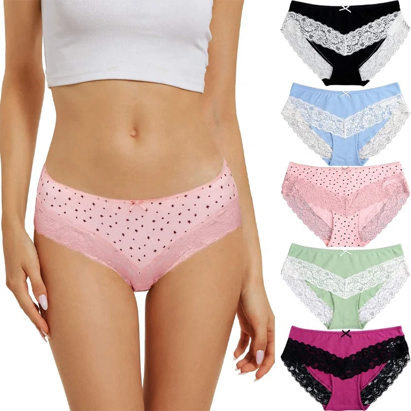 Amazon Hot Sexy Panties Cotton Lace Panties Women'S Underwear Cotton Breathable Brief Ladies Panties Underwear, Accept customized color
Amazon Hot Sexy Panties Cotton Lace Panties Women'S Underwear Cotton Breathable Brief Ladies Panties Underwear, Accept customized color