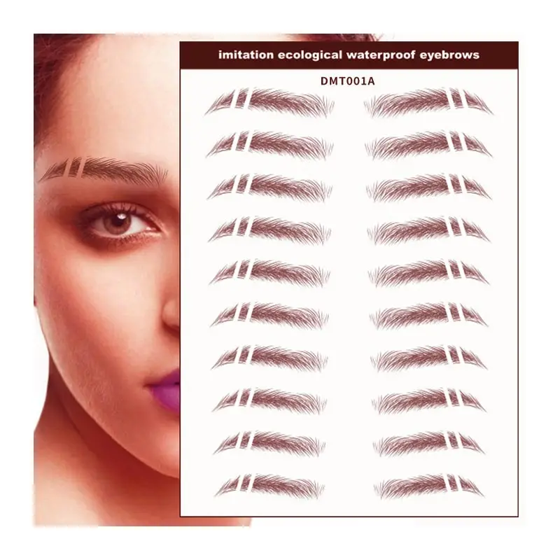 Newly Improved Realistic Fake Eyebrows,Popular Brown Eyebrow Shapes,4D Imitation Eyebrows Waterproof Transfers Stickers
Newly Improved Realistic Fake Eyebrows,Popular Brown Eyebrow Shapes,4D Imitation Eyebrows Waterproof Transfers Stickers