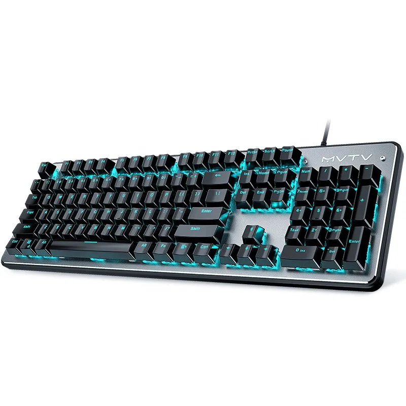 TK310 Wholesale Custom Computer Keyboards 104 Keys Blackit Keyboard Wired USB RGB Mechanical Keyboard
TK310 Wholesale Custom Computer Keyboards 104 Keys Blackit Keyboard Wired USB RGB Mechanical Keyboard