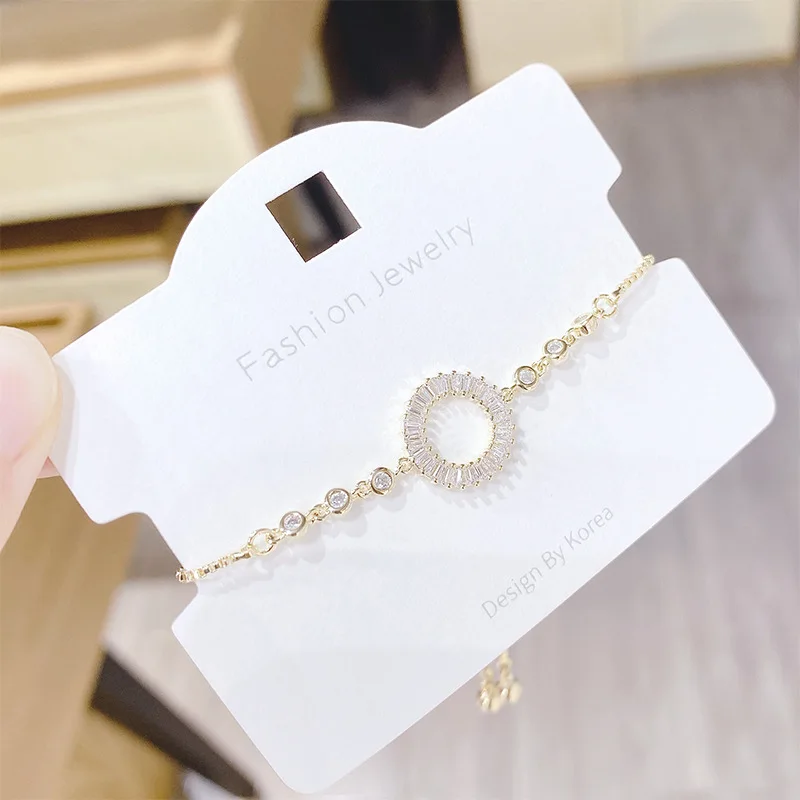 SL60455 Fashion gold plated copper women jewelry round charm adjustable bracelet
SL60455 Fashion gold plated copper women jewelry round charm adjustable bracelet