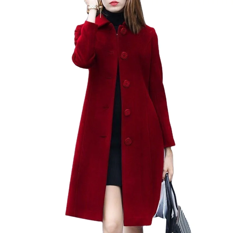 Women's woolen coat Mid-length British style 2023 Spring New Slim woolen coat Women's Slimming Woolen suit
Women's woolen coat Mid-length British style 2023 Spring New Slim woolen coat Women's Slimming Woolen suit