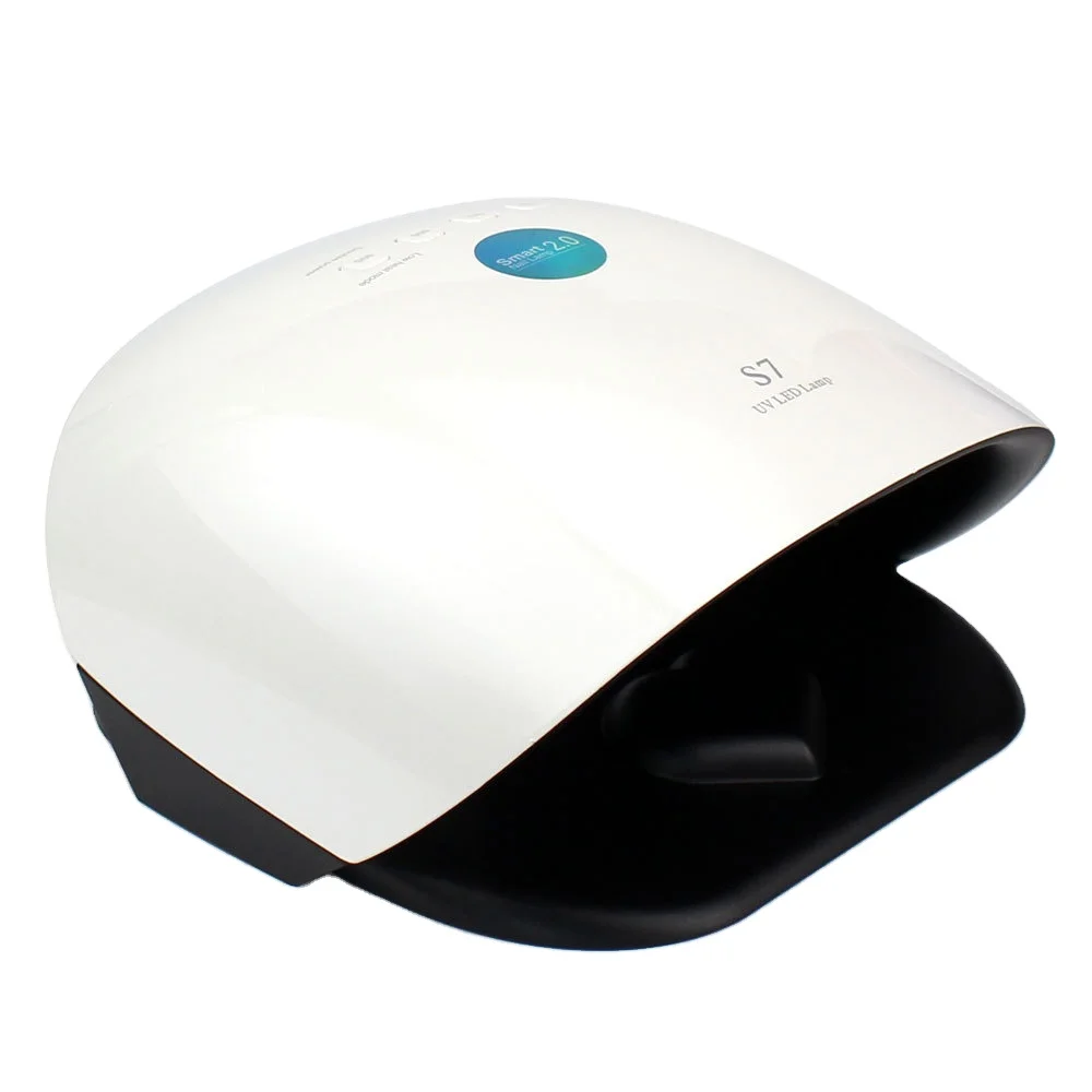 S7 nail phototherapy machine 48/58W dual power 36 dual light source lamp beads multi-speed timing detachable chassis nail lamp, White
S7 nail phototherapy machine 48/58W dual power 36 dual light source lamp beads multi-speed timing detachable chassis nail lamp, White