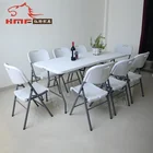 home furniture of 180cm 6ft portable folding table mesa plegable for outdoor furniture use