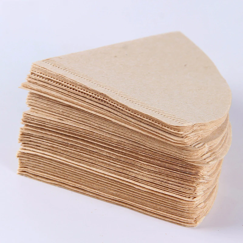 Hand-pushed coffee raw wood pulp coffee filter paper cone V60 filter cup, Wood color
Hand-pushed coffee raw wood pulp coffee filter paper cone V60 filter cup, Wood color