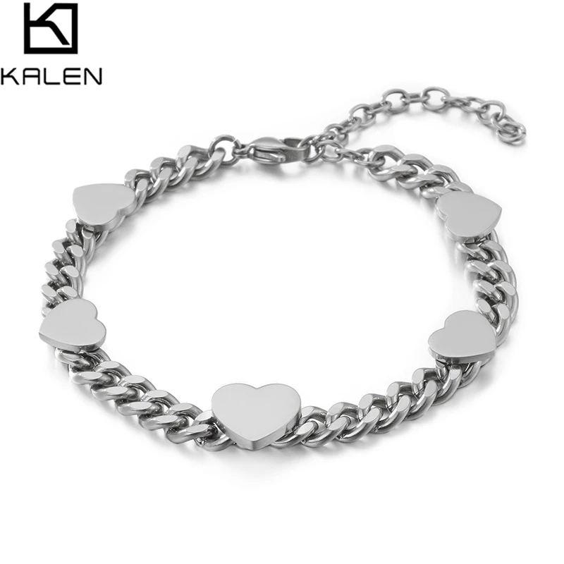 Classical Accessories Charm Bracelet Custom Women Stainless Steel Bangle, Silver/gold/rose gold
Classical Accessories Charm Bracelet Custom Women Stainless Steel Bangle, Silver/gold/rose gold