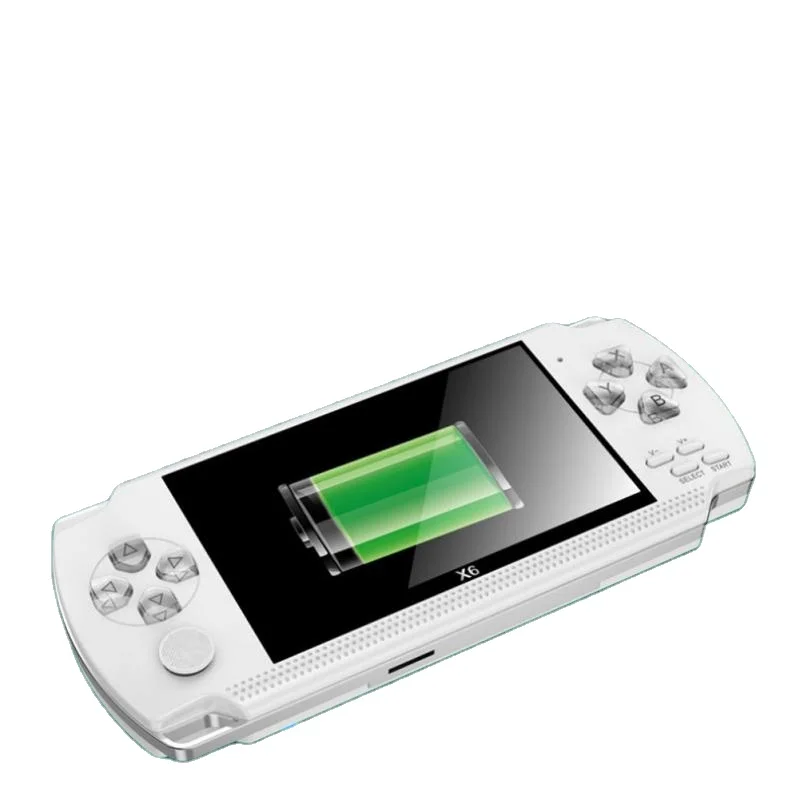 Mini Portable Game Console Built-in 1500 Classic Free Games PC TV Support Best X6 4.0 Cal Handheld Video Console Double Joystick
Mini Portable Game Console Built-in 1500 Classic Free Games PC TV Support Best X6 4.0 Cal Handheld Video Console Double Joystick