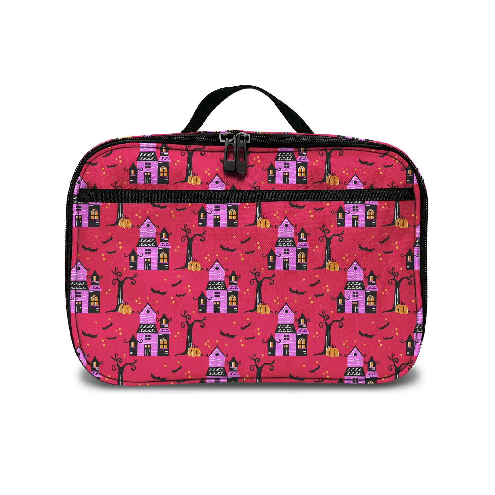 Vintage Halloween Pumpkin Pattern Print Lunch Bag For Kids Customized Lunch Bags For Adults Wholesale Lunch Bags For School Kid
Vintage Halloween Pumpkin Pattern Print Lunch Bag For Kids Customized Lunch Bags For Adults Wholesale Lunch Bags For School Kid