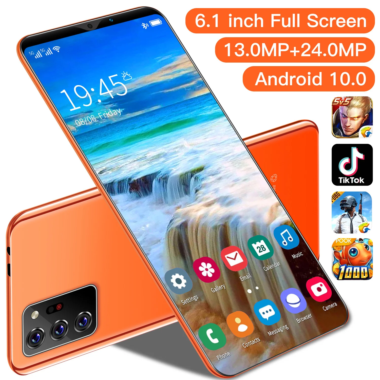 Note 30 plus Large Battery New 4g Free Delivery Mobile Phone Android10 Gaming Smartphone Cellphone 6.1Inch 4GB+ 64GB Smartphone, Blue,orange ,purple
Note 30 plus Large Battery New 4g Free Delivery Mobile Phone Android10 Gaming Smartphone Cellphone 6.1Inch 4GB+ 64GB Smartphone, Blue,orange ,purple