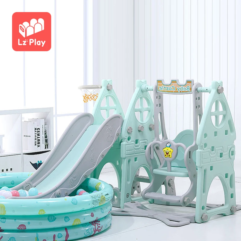 Baby Home Child Indoor Toy Swing And Kids Playground Plastic Slide For Toddler, Green/pink/blue/customized color
Baby Home Child Indoor Toy Swing And Kids Playground Plastic Slide For Toddler, Green/pink/blue/customized color
