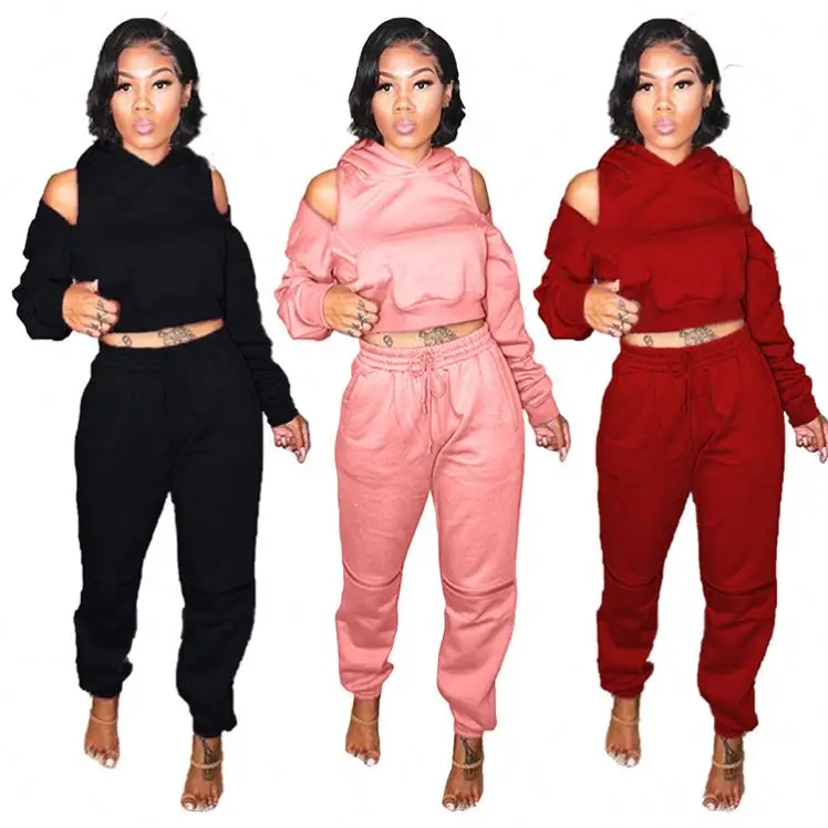 EB-2092808 Hot Sale Fall 2020 Women Clothes Fashion Hooded Off Shoulder Solid Color Set Women Clothing For Womens Two Piece Set
EB-2092808 Hot Sale Fall 2020 Women Clothes Fashion Hooded Off Shoulder Solid Color Set Women Clothing For Womens Two Piece Set