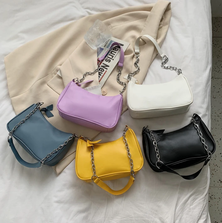 Fashion female bags 2021 new pure color simple Korean underarm bag retro shoulder handbags, Customizable
Fashion female bags 2021 new pure color simple Korean underarm bag retro shoulder handbags, Customizable