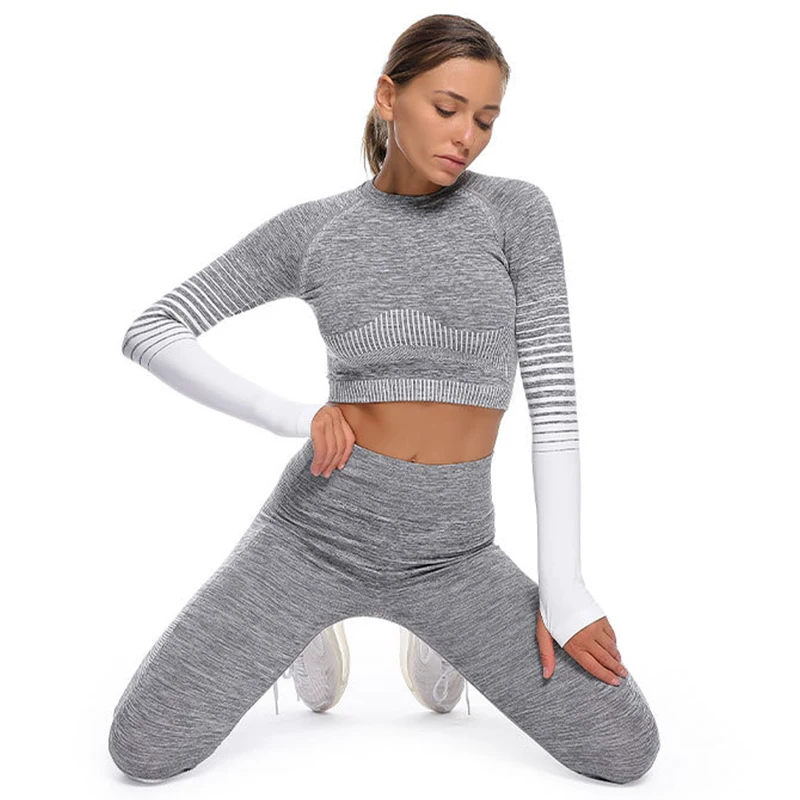 Women Fitness Clothing Seamless Sports Yoga Leggings Gym Set Sport Suit Sportswear Workout Tracksuit Yoga Set
Women Fitness Clothing Seamless Sports Yoga Leggings Gym Set Sport Suit Sportswear Workout Tracksuit Yoga Set