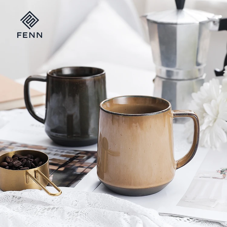 optional colour wholesale porcelain coffee mugs personal custom logo Korean japanese ceramic beeg mug 
optional colour wholesale porcelain coffee mugs personal custom logo Korean japanese ceramic beeg mug