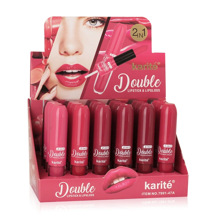 Custom lipgloss lipstick private label red matte lipstick double head 2 in 1 lipgloss and lipstick, As picture show
Custom lipgloss lipstick private label red matte lipstick double head 2 in 1 lipgloss and lipstick, As picture show