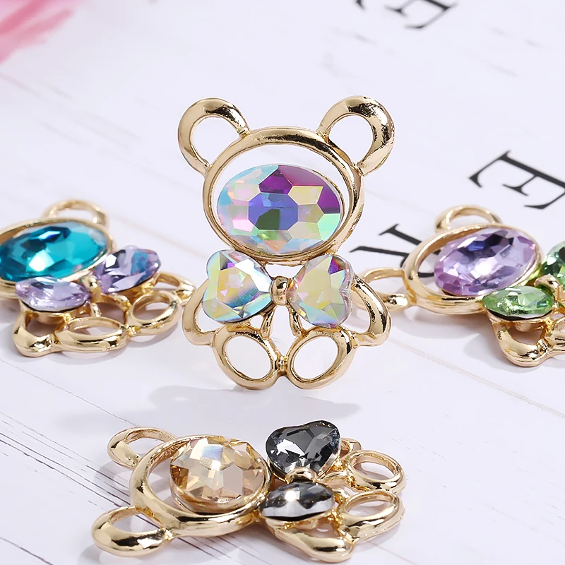 Xichuan Fashion Zinc Alloy Animal Bear Crystal Glass Rhinestones DIY Accessories Crafts Bags Shoes
Xichuan Fashion Zinc Alloy Animal Bear Crystal Glass Rhinestones DIY Accessories Crafts Bags Shoes