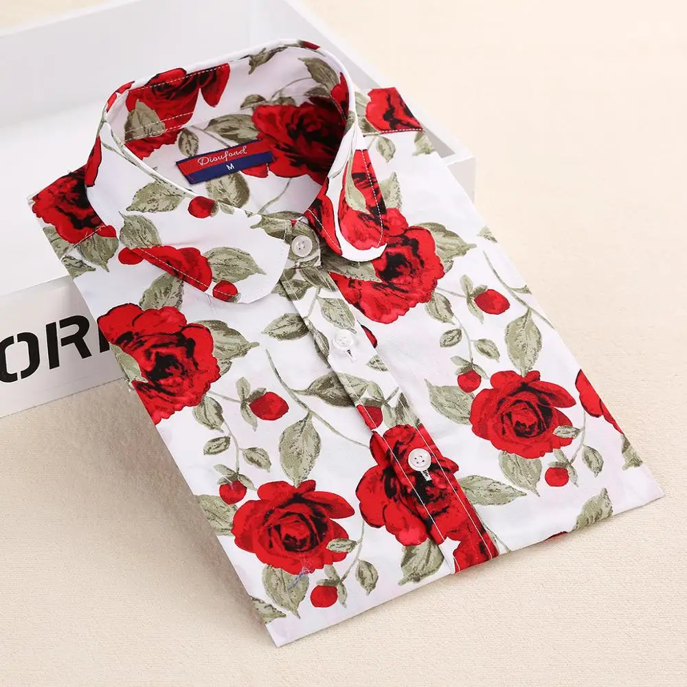Dioufond New Floral Long Sleeve Vintage Blouse Turn Down Collar Shirt Blusas Feminino Ladies Blouses Womens Tops Fashion
Dioufond New Floral Long Sleeve Vintage Blouse Turn Down Collar Shirt Blusas Feminino Ladies Blouses Womens Tops Fashion