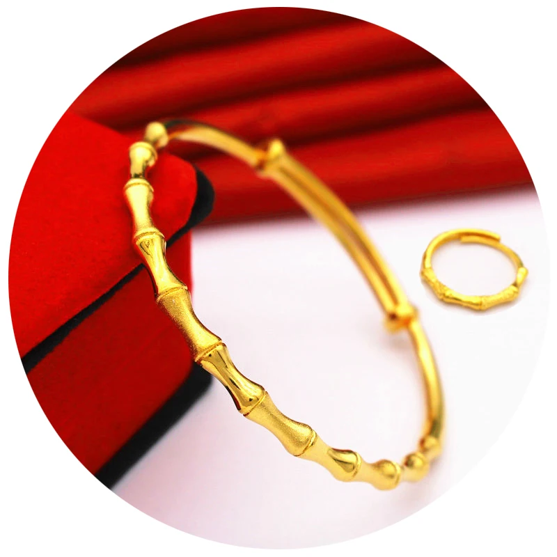 Ethlyn Gold Color Creative Bamboo Bangles&Bracelet Rings Trendy Smooth Party Bracelet Jewelry for Women 5247
Ethlyn Gold Color Creative Bamboo Bangles&Bracelet Rings Trendy Smooth Party Bracelet Jewelry for Women 5247