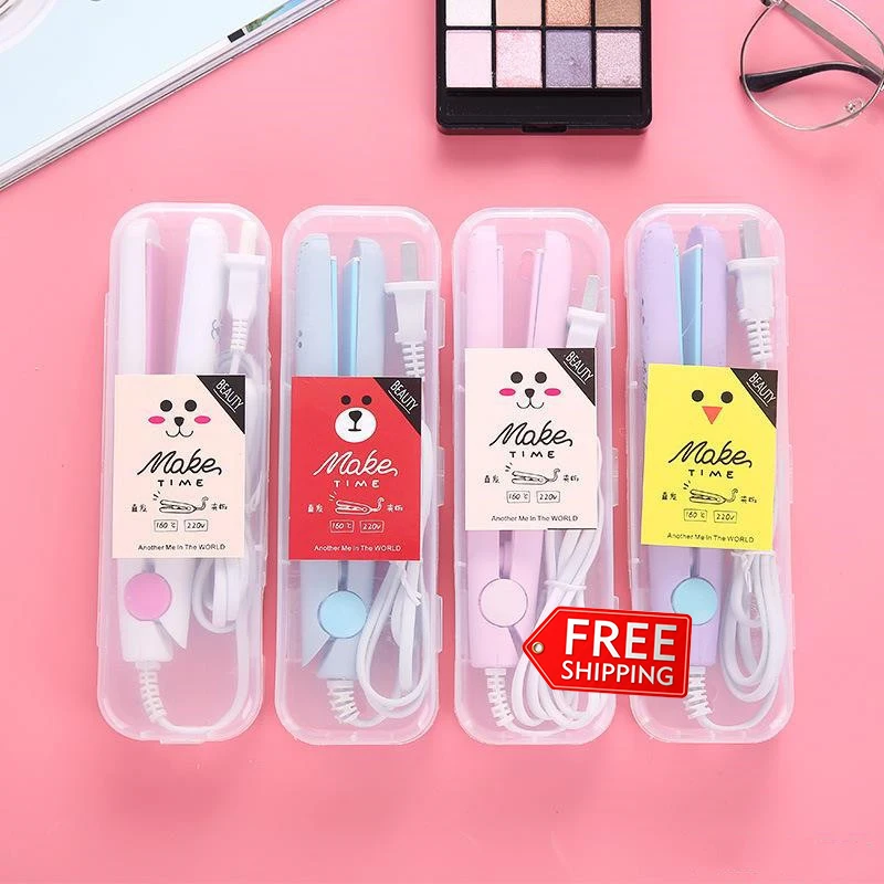 Mini Hair Iron Pink Electric Curling Iron Curl Modelling Tools Hair Straightener Travel Ceramic Hair Curler
Mini Hair Iron Pink Electric Curling Iron Curl Modelling Tools Hair Straightener Travel Ceramic Hair Curler