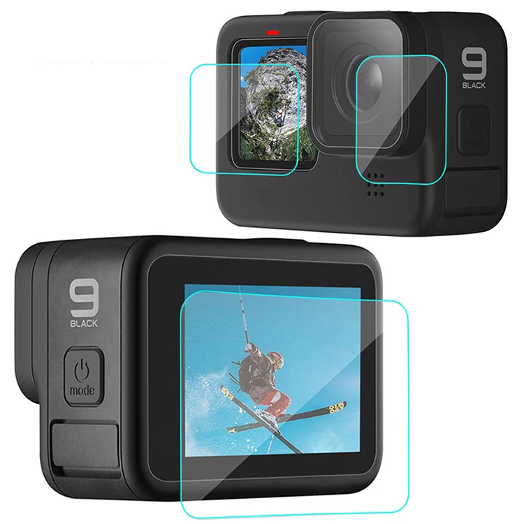 Go Pro Hero 9 Screen Protector, Back/ Front Tempered Glass Screen for Gopro Hero 9 Black Lens Protection Protective Film
Go Pro Hero 9 Screen Protector, Back/ Front Tempered Glass Screen for Gopro Hero 9 Black Lens Protection Protective Film