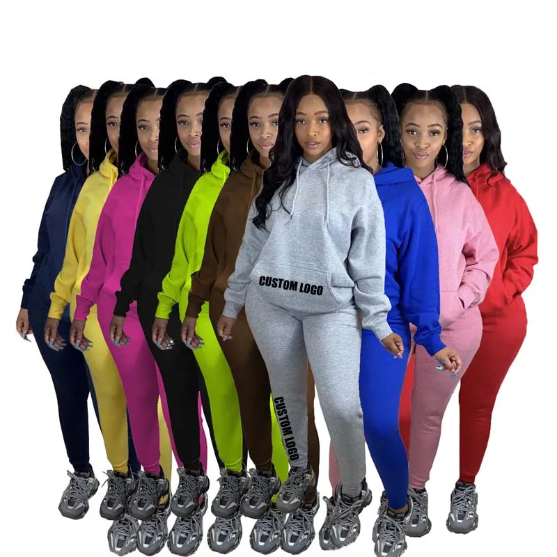 Free Shipping The latest hooded long sleeve solid color and velvet hoodie 2 piece women's 2 piece women's clothing, Customized color
Free Shipping The latest hooded long sleeve solid color and velvet hoodie 2 piece women's 2 piece women's clothing, Customized color