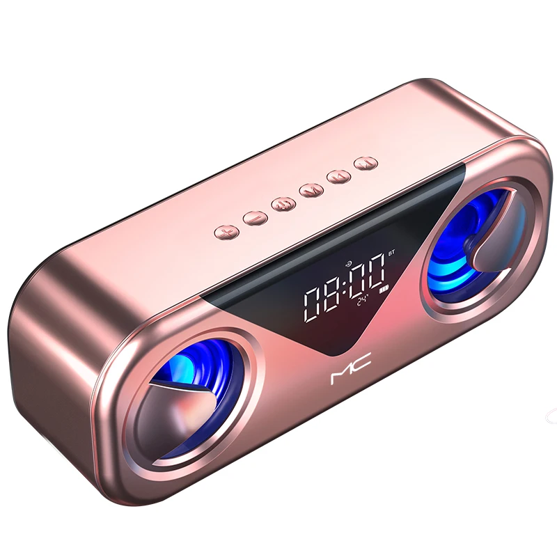 2021 Portable Speaker Alarm Clock Cheap Music Wireless Speaker Mini Subwoofer Handsfree Wireless Sound Speaker
2021 Portable Speaker Alarm Clock Cheap Music Wireless Speaker Mini Subwoofer Handsfree Wireless Sound Speaker