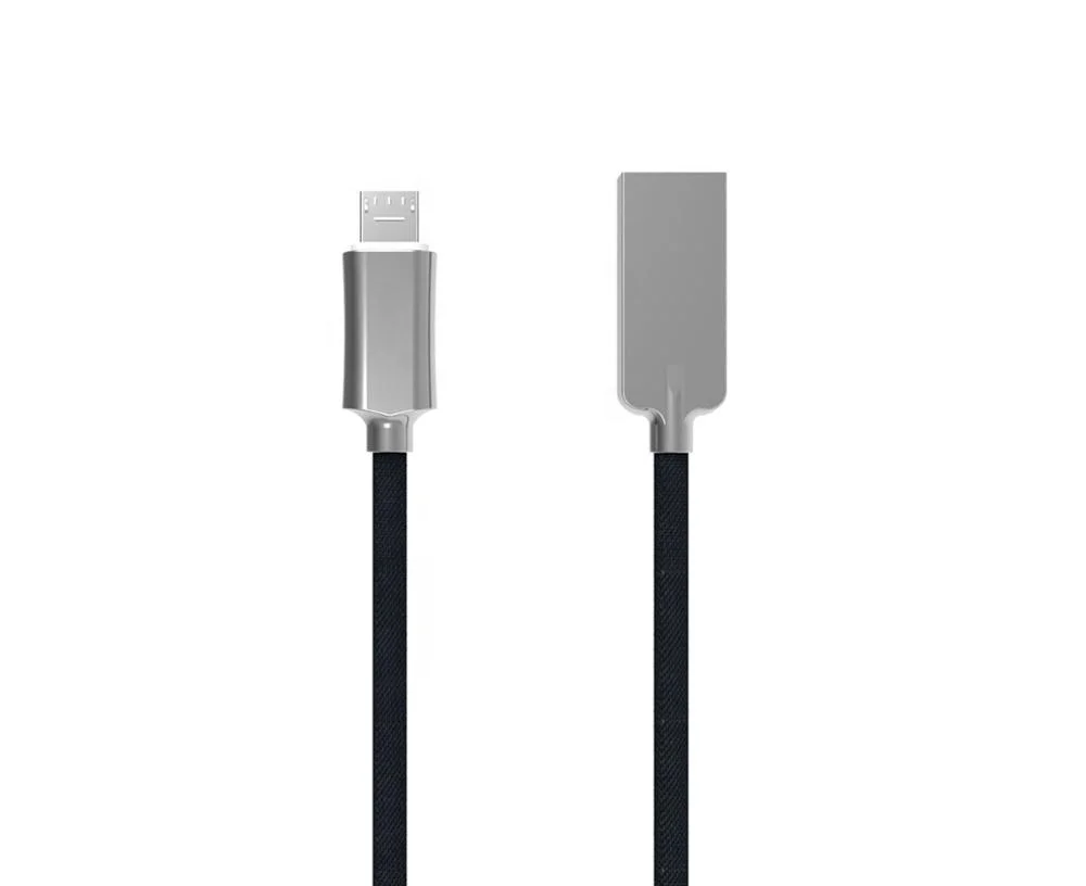 Micro USB Cable Zinc Alloy Shell Cloth Braided Type C USB Charging Cable For phone, Black
Micro USB Cable Zinc Alloy Shell Cloth Braided Type C USB Charging Cable For phone, Black