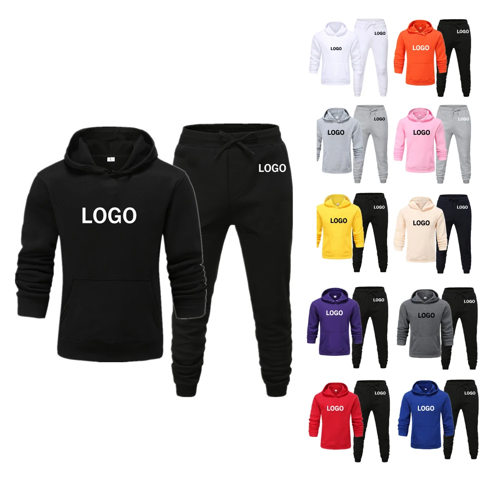 Custom Logo and Printing Mens Sweatpants and Hoodie Set 2021 Fall Winter Men Two Pieces Tracksuit Joggers Suits Sets
Custom Logo and Printing Mens Sweatpants and Hoodie Set 2021 Fall Winter Men Two Pieces Tracksuit Joggers Suits Sets