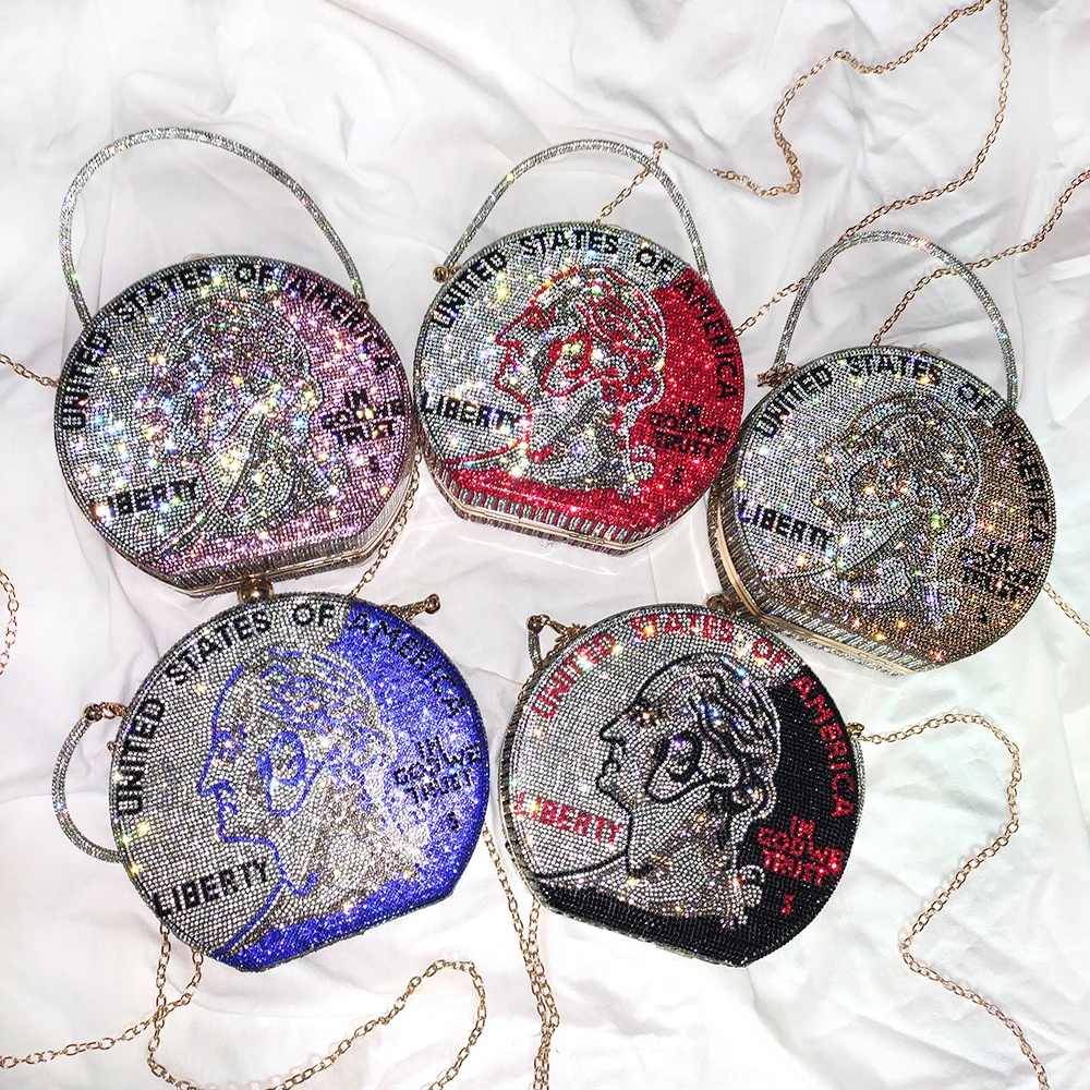 new style rhinestones wallets crystal clutch bag rhinestone diamond painting purse bling bag
new style rhinestones wallets crystal clutch bag rhinestone diamond painting purse bling bag