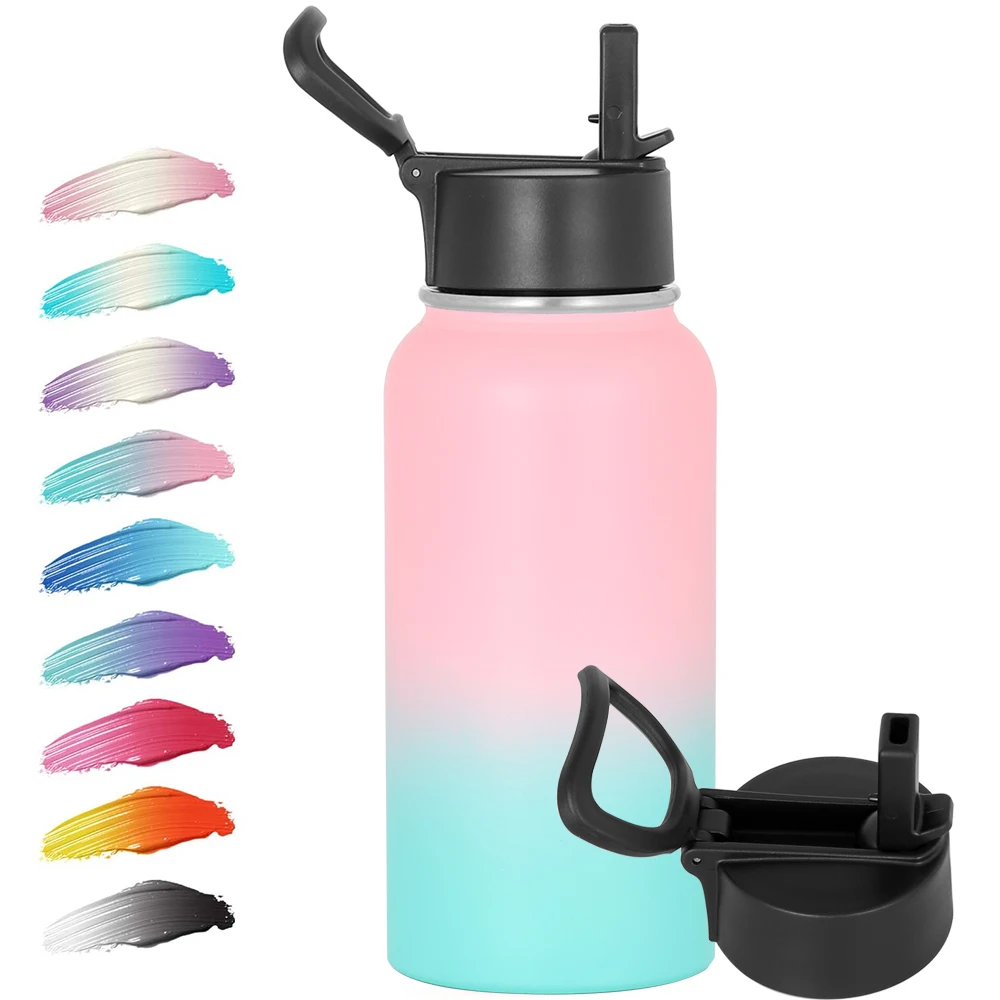 Customized Logo Insulated Vacuum Double Wall Sport Wide Mouth Stainless Steel Water Bottle, Customized color
Customized Logo Insulated Vacuum Double Wall Sport Wide Mouth Stainless Steel Water Bottle, Customized color