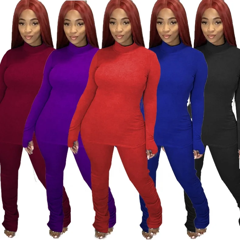 B63897A 2020 hot style new women's casual high-necked four season long-sleeve crossed leg trousers two-piece suit, Red/purple/black/blue/wine red
B63897A 2020 hot style new women's casual high-necked four season long-sleeve crossed leg trousers two-piece suit, Red/purple/black/blue/wine red