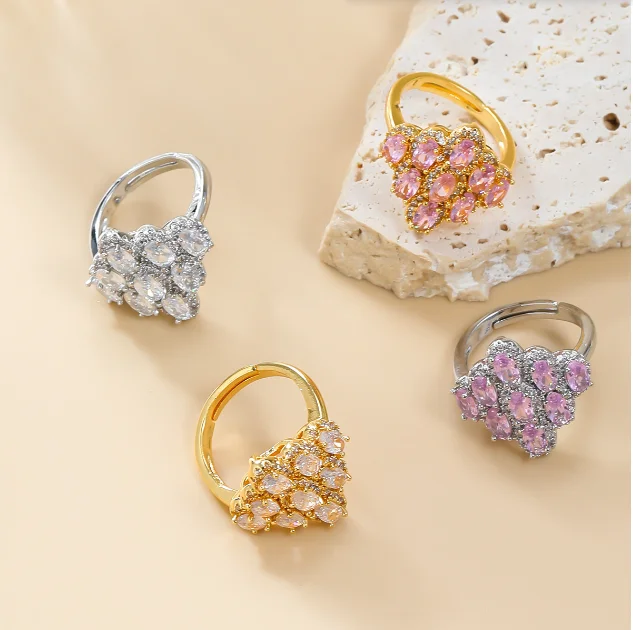 New Silver Color Luxury Big Wedding Copper inlaid zircon Rings for Bridal Women Engagement Finger Party Gift Designer Jewelry
New Silver Color Luxury Big Wedding Copper inlaid zircon Rings for Bridal Women Engagement Finger Party Gift Designer Jewelry