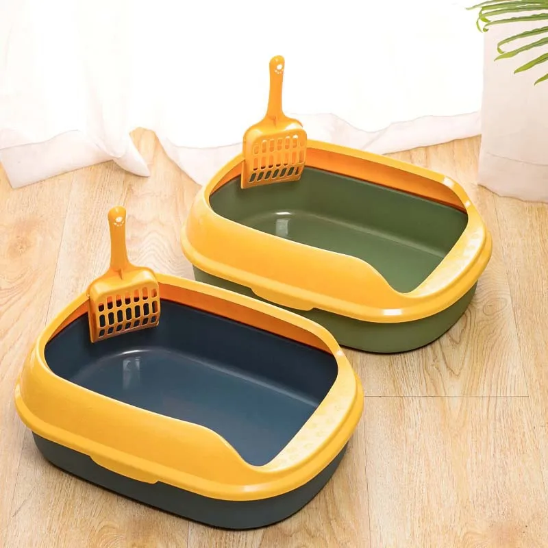 New type stocked customized cat litter box pot litter box for cats plastic cat litter box, Picture
New type stocked customized cat litter box pot litter box for cats plastic cat litter box, Picture